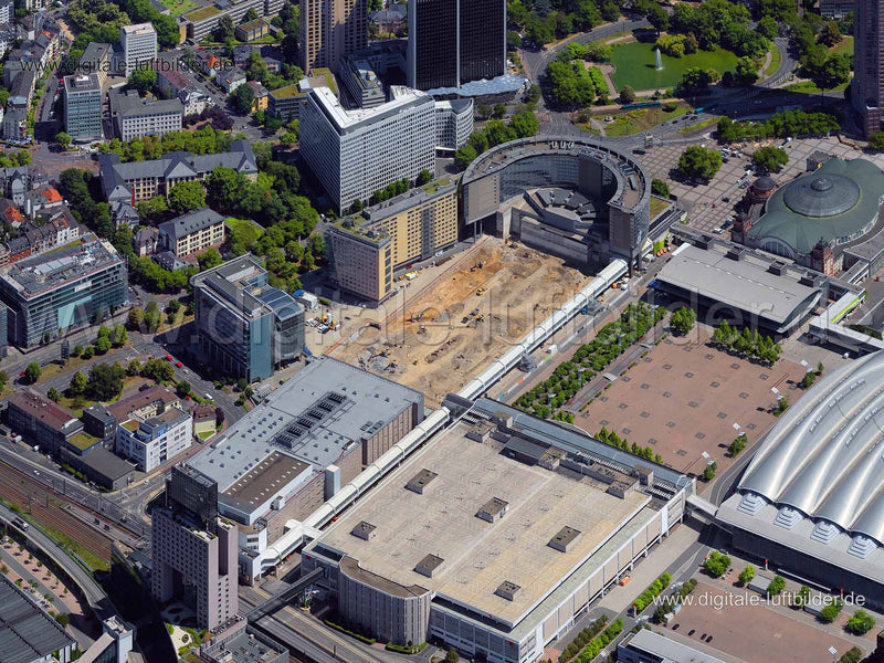 Luftaufnahme Messe in Frankfurt am Main | Darmstadt, Hessen