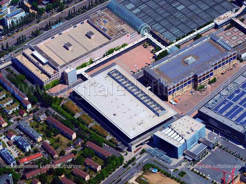 Luftaufnahme Messe Frankfurt in Frankfurt am Main | Darmstadt, Hessen