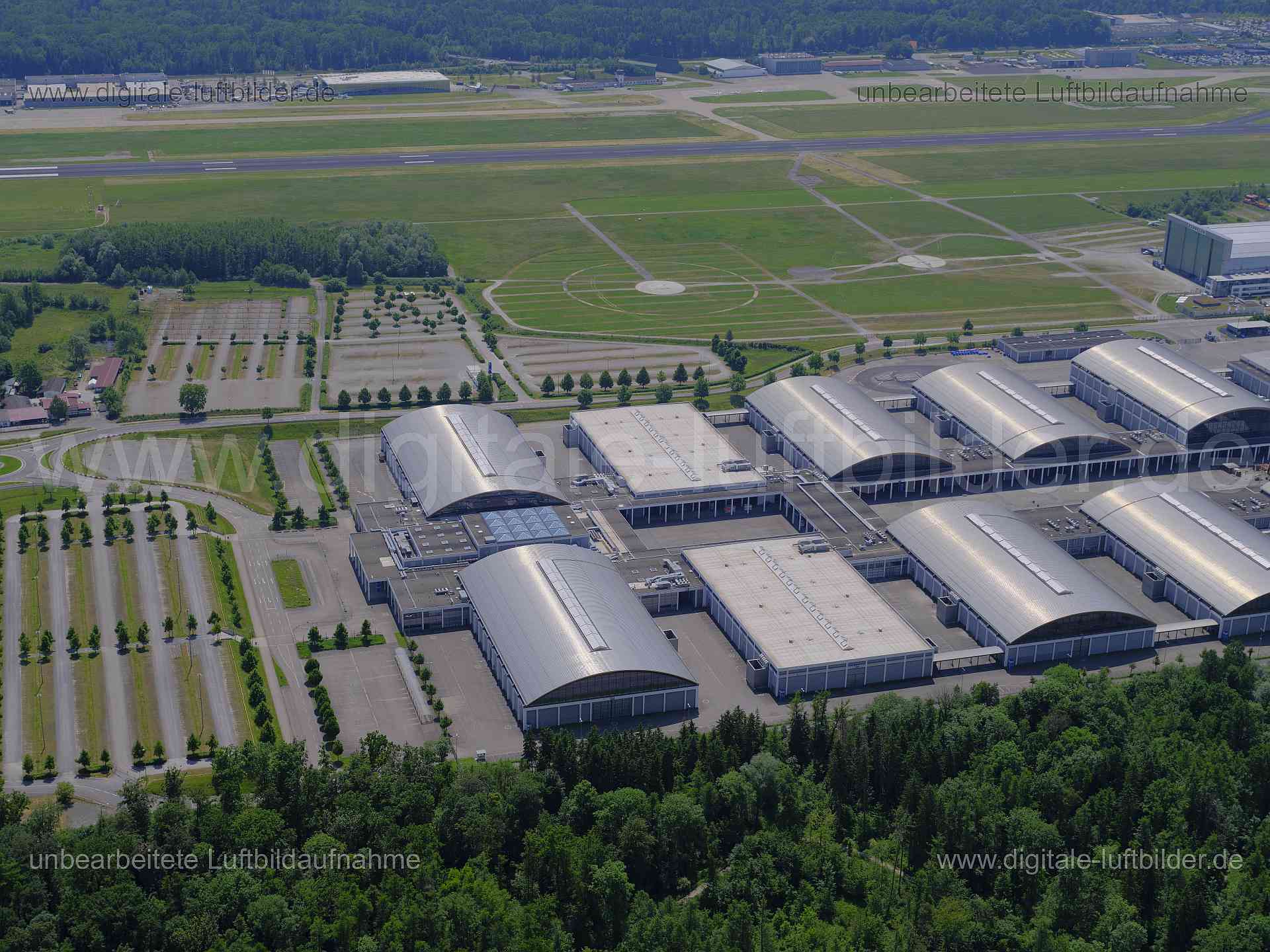 Luftaufnahme Messe Friedrichshafen in Friedrichshafen | Bodenseekreis, Baden-Württemberg