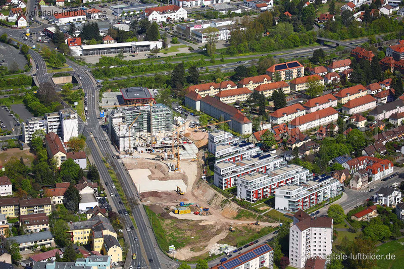 Luftaufnahme Baustelle in Fürth | Mittelfranken, Bayern