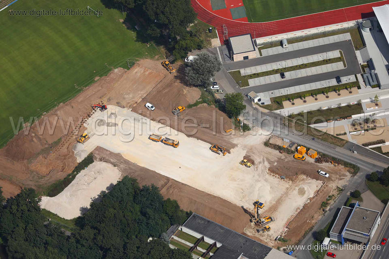 Luftaufnahme Baustelle in Fürth | Mittelfranken, Bayern