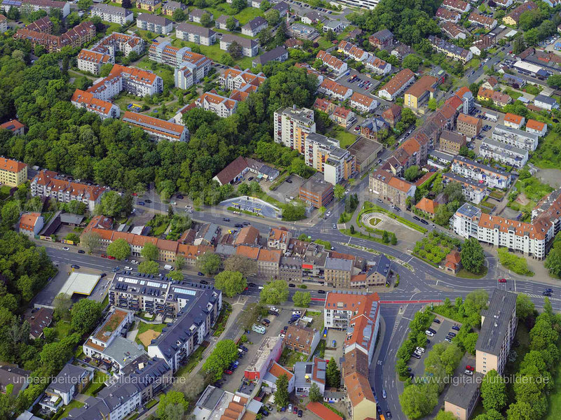 Luftaufnahme Bielinganlage in Fürth | Mittelfranken, Bayern