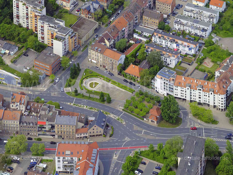 Luftbild - Bielinganlage, Ort: Fürth, Tags: Bielinganlage, , Billinganlage, Cadolzburger Straße, Fürth, Vacher Straße...