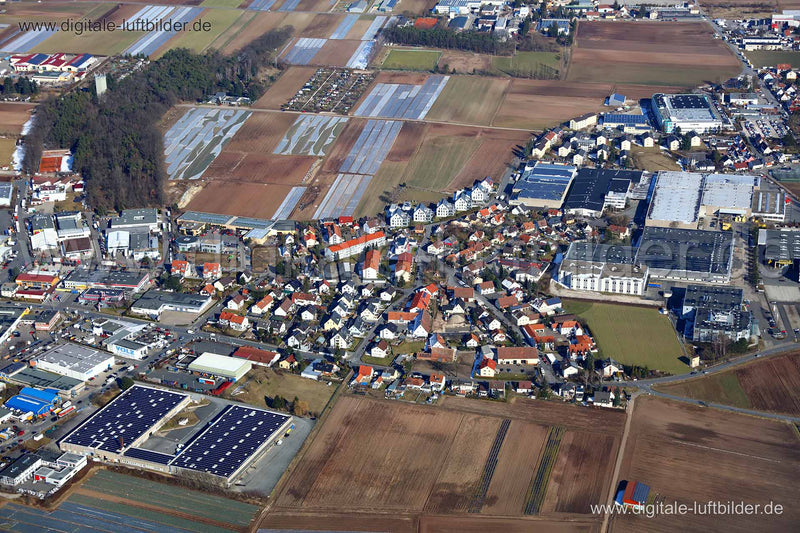 Luftaufnahme Bislohe in Fürth | Mittelfranken, Bayern