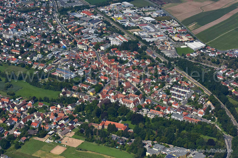 Luftaufnahme Burgfarrnbach in Fürth | Mittelfranken, Bayern