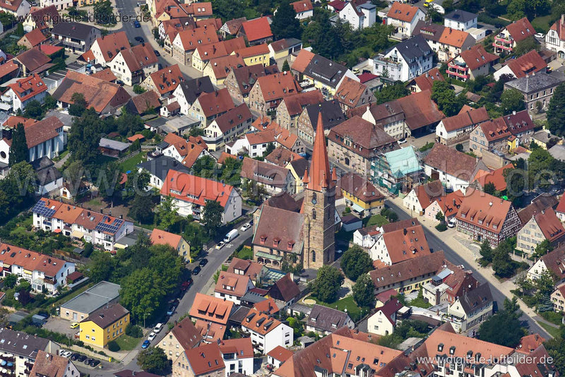 Luftaufnahme Burgfarrnbach in Fürth | Mittelfranken, Bayern