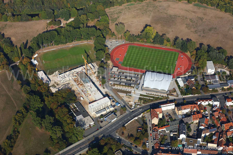 Luftaufnahme Charly-Mai-Sportanlage in Fürth | Mittelfranken, Bayern