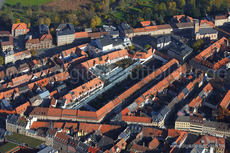 Luftaufnahme City-Center in Fürth | Mittelfranken, Bayern