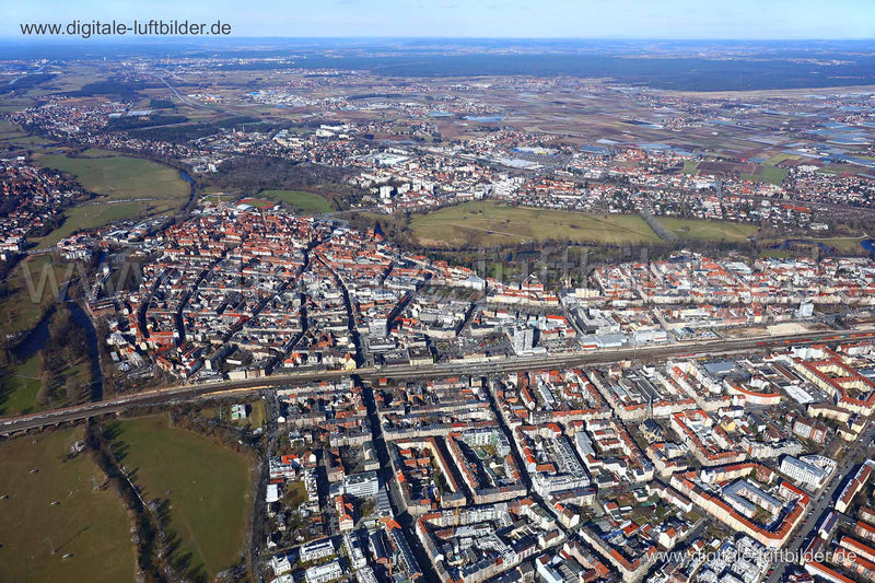 Luftaufnahme Fürth in Fürth | Mittelfranken, Bayern