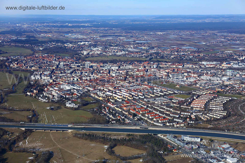 Luftaufnahme Fürth in Fürth | Mittelfranken, Bayern