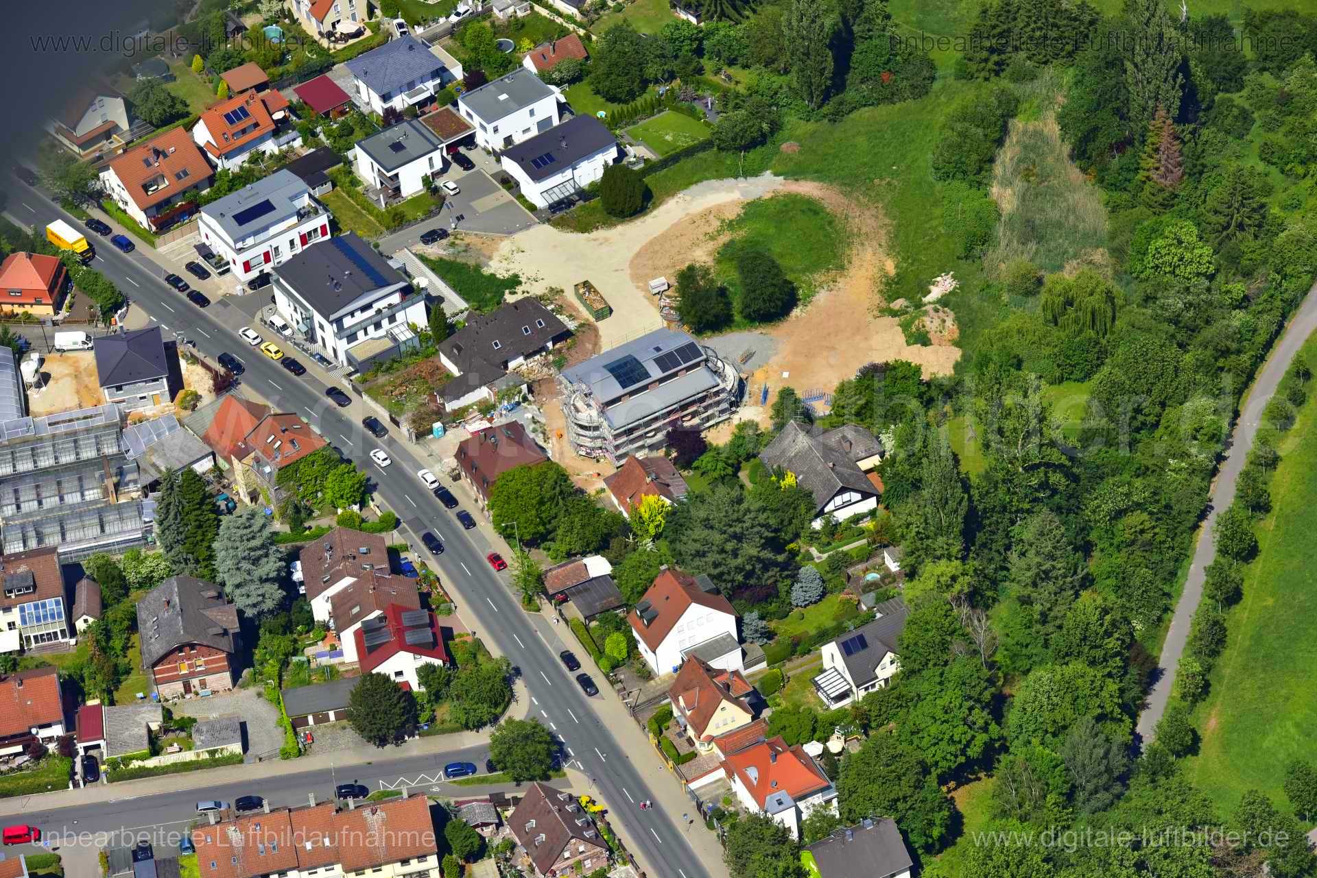 Titel: Fürth, Bildnummer: n296050, Ort / Stadt: Fürth, (Land)Kreis: kreisfreie Stadt Fürth, Regierungsbezirk: Mittelfranken, Bundesland: Bayern, Aufnahmedatum: 02.06.2019, Schlagwörter: Luftbild, Luftbilder, Luftbildfotografie, Luftaufnahme, Luftbildaufnahme, Luftfoto, Vogelperspektive, Vogelansicht, Deutschland, Schräg- und Senkrecht-Luftaufnahmen, Orthofotografie, Baustelle, Neubau, Monat: Juni, Jahreszeit: Sommer, Tageszeit: Mittag / Nachmittag, Jahr: 2019, Flug ID: 20190602, Bildstatus: unbe