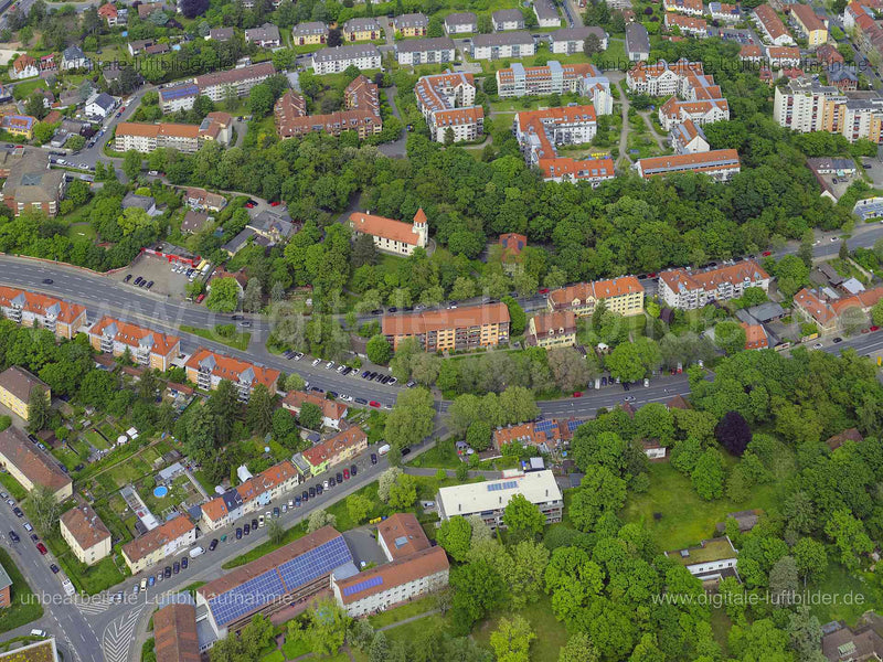 Luftaufnahme Fürth, Eigenes Heim in Fürth | Mittelfranken, Bayern