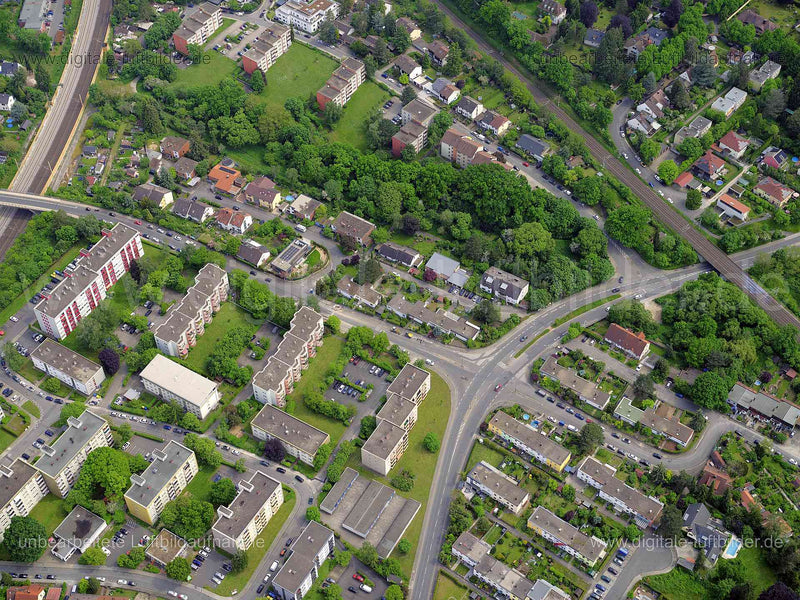Luftaufnahme Fürth, Westvorstadt in Fürth | Mittelfranken, Bayern