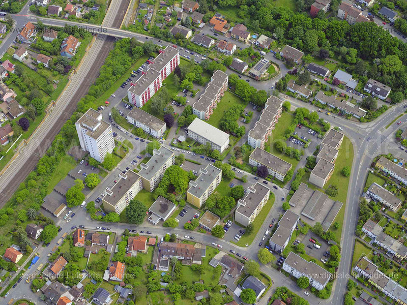 Luftaufnahme Fürth, Westvorstadt in Fürth | Mittelfranken, Bayern