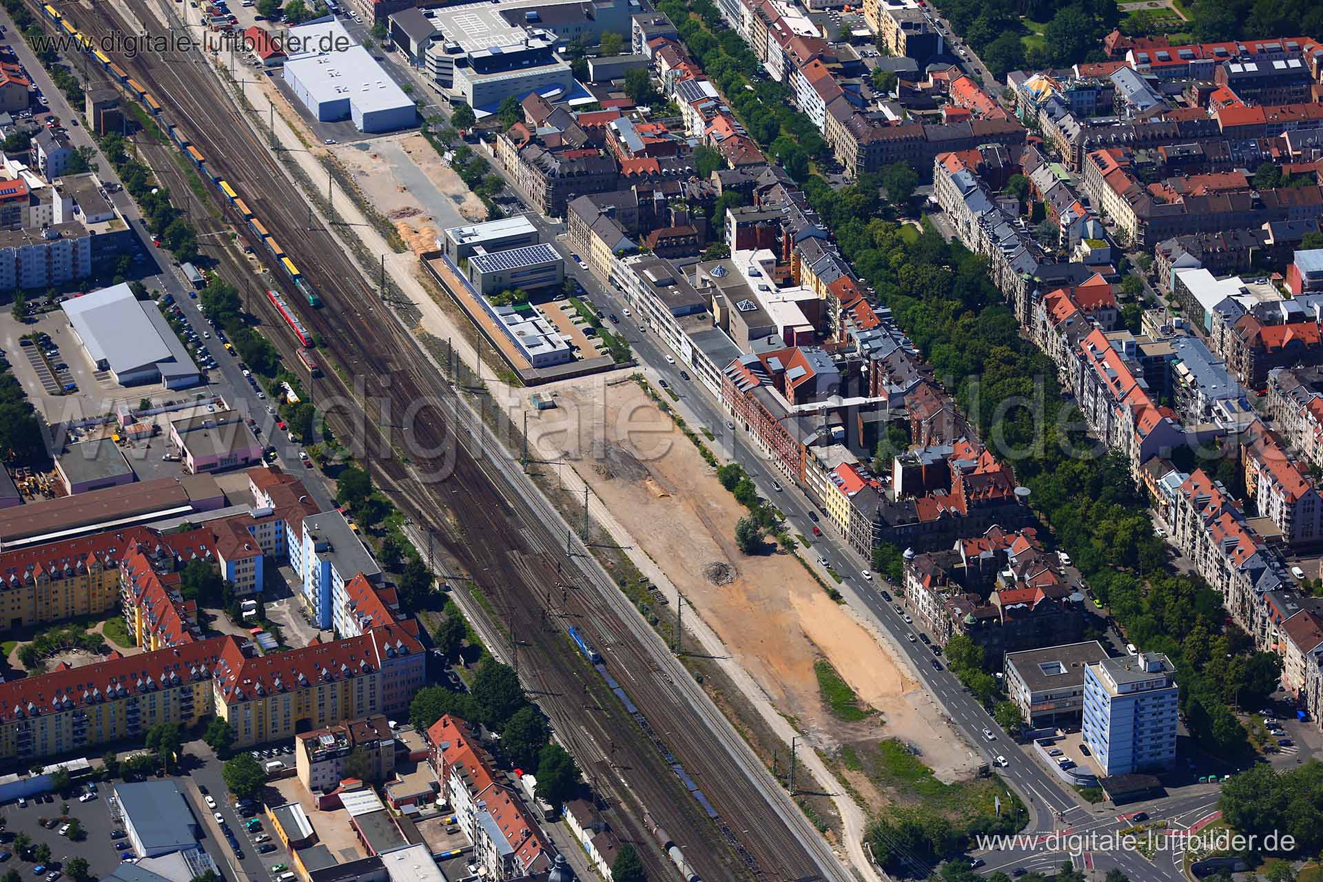 Luftaufnahme Gebhardtstraße in Fürth | Mittelfranken, Bayern