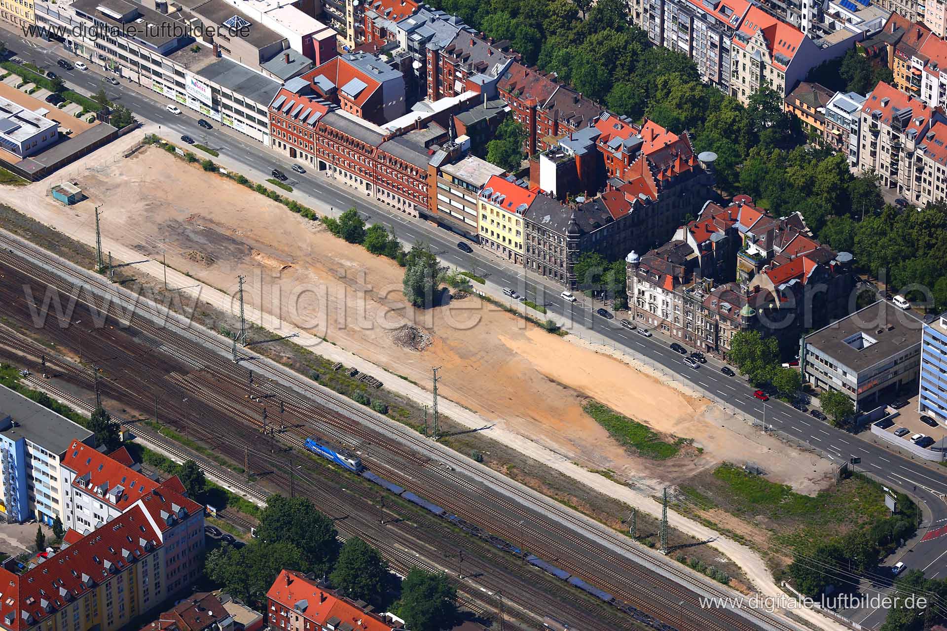 Luftaufnahme Gebhardtstraße in Fürth | Mittelfranken, Bayern