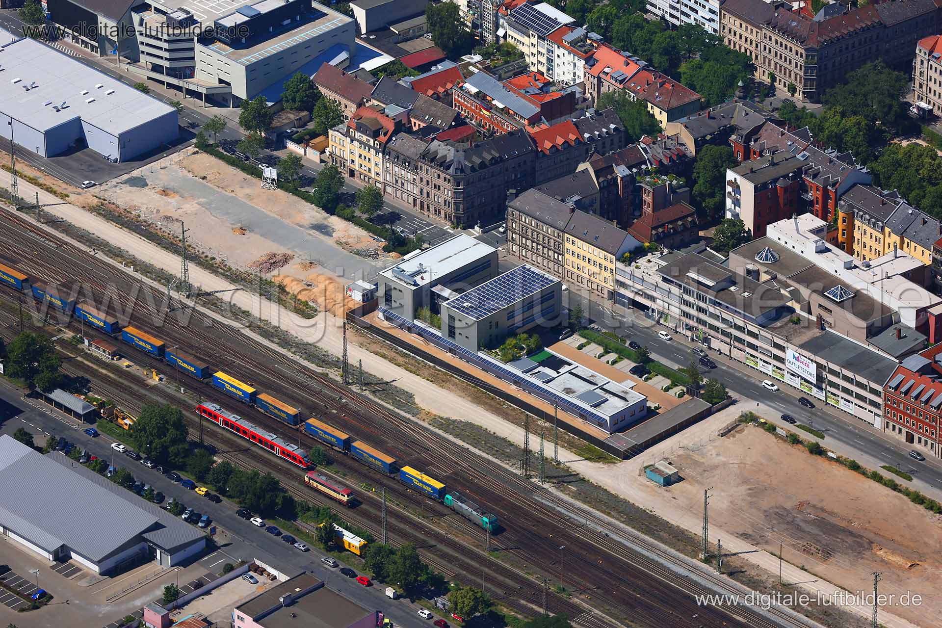 Luftaufnahme Gebhardtstraße in Fürth | Mittelfranken, Bayern