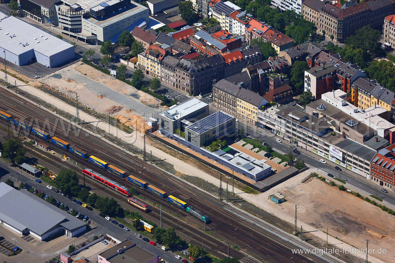 Luftaufnahme Gebhardtstraße in Fürth | Mittelfranken, Bayern