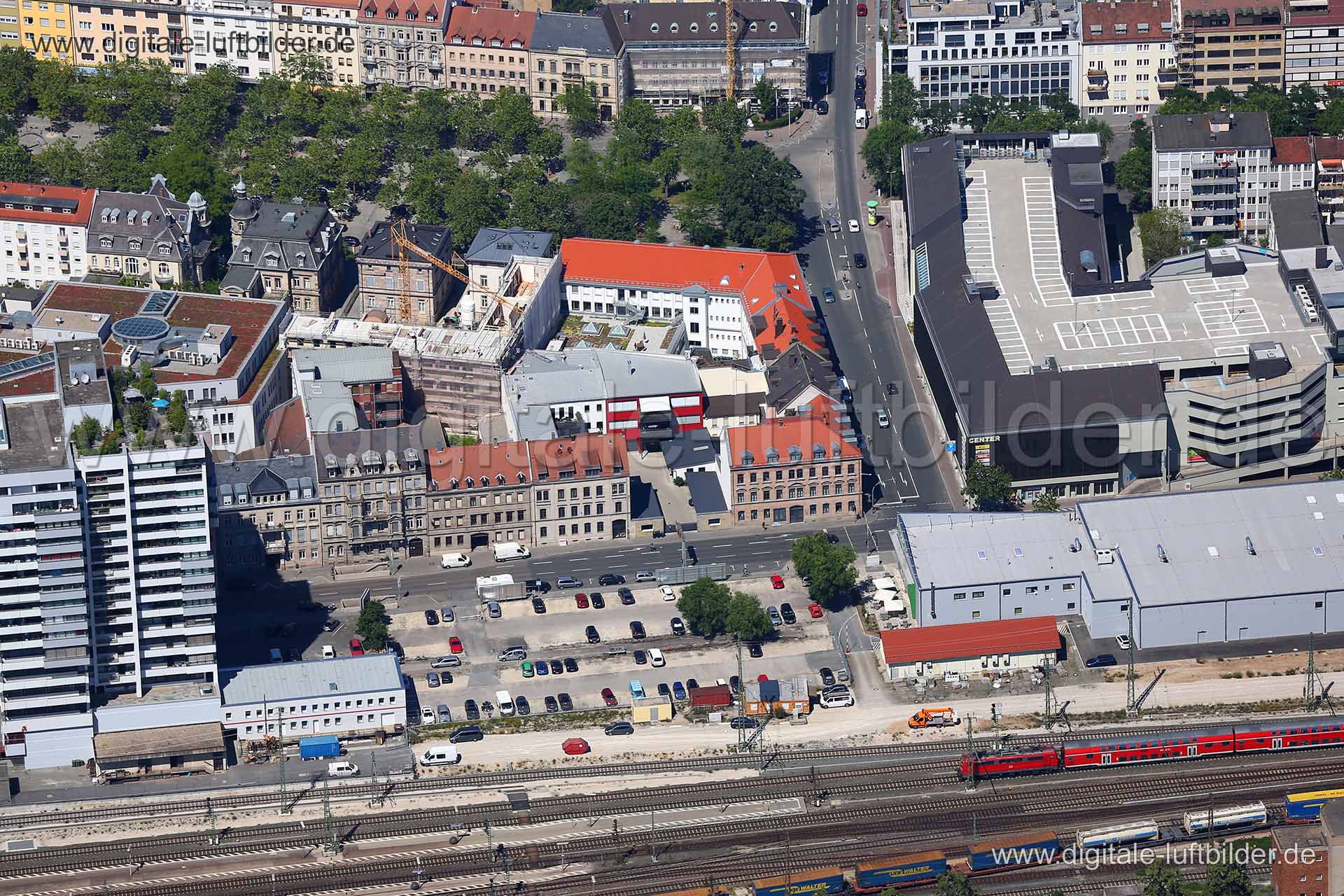 Luftaufnahme Gebhardtstraße in Fürth | Mittelfranken, Bayern