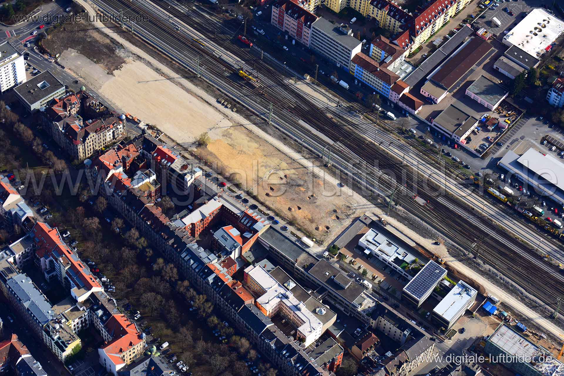 Luftaufnahme Gebhardtstraße in Fürth | Mittelfranken, Bayern