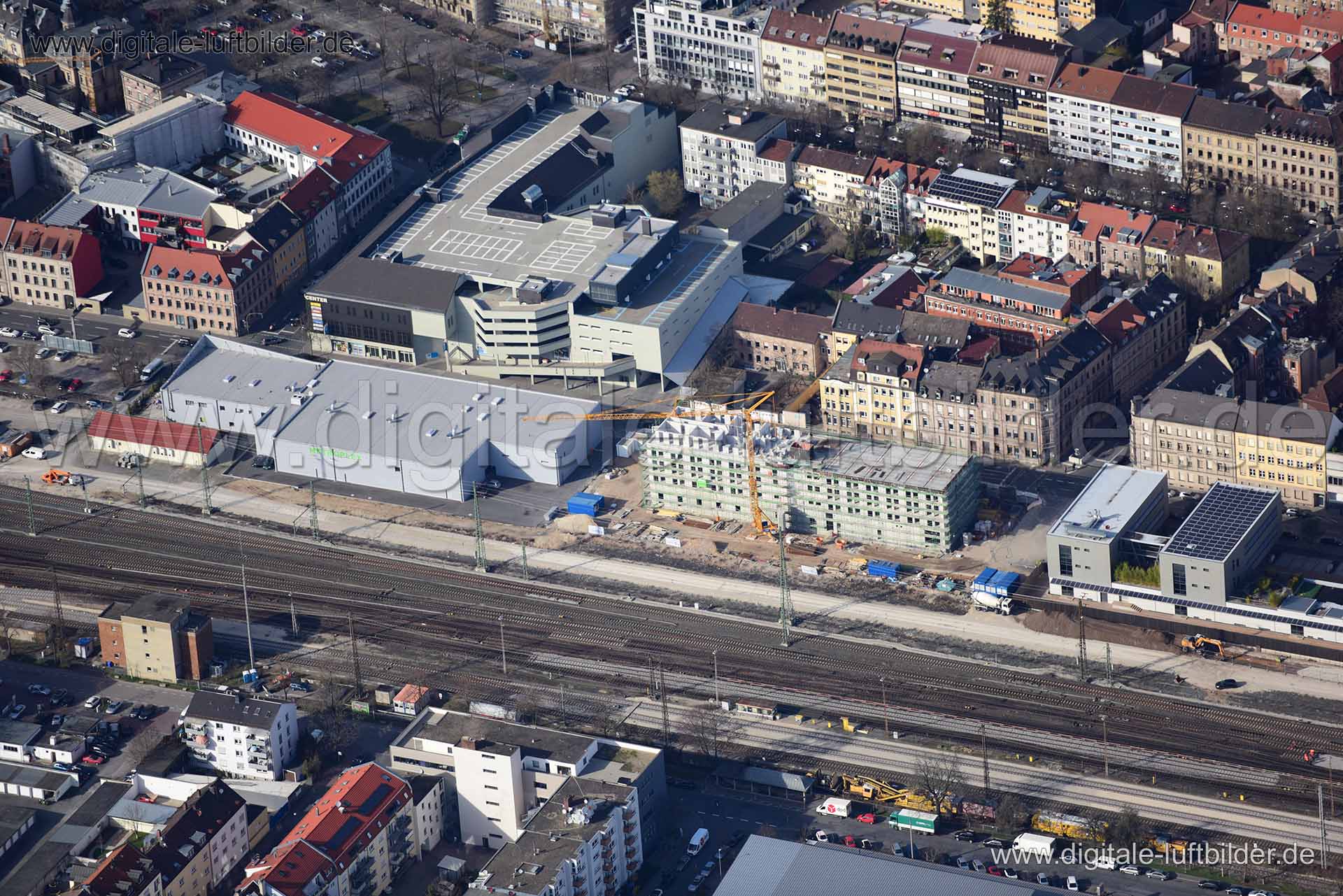 Luftaufnahme Gebhardtstraße in Fürth | Mittelfranken, Bayern