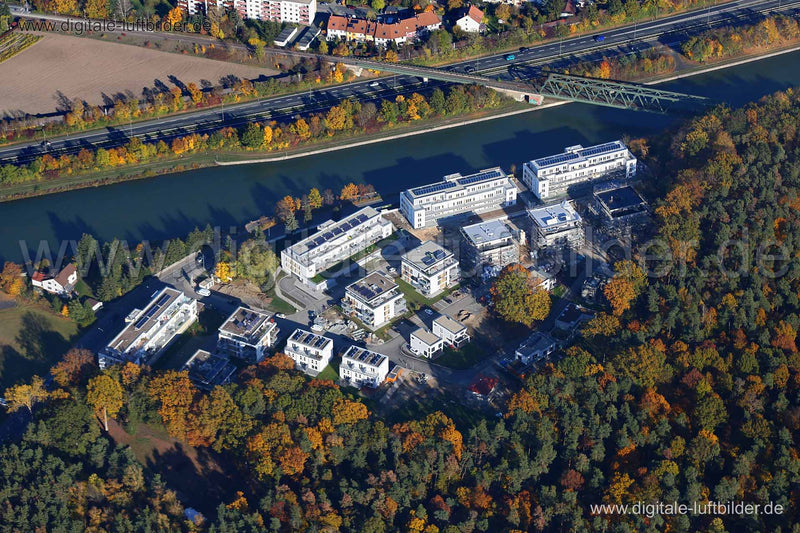 Luftaufnahme Grundigpark in Fürth | Mittelfranken, Bayern