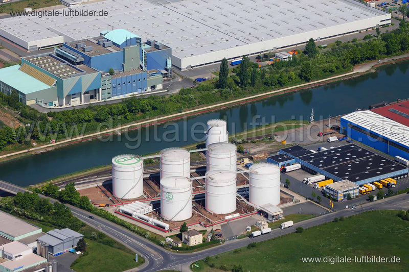 Luftaufnahme Hafen in Fürth | Mittelfranken, Bayern