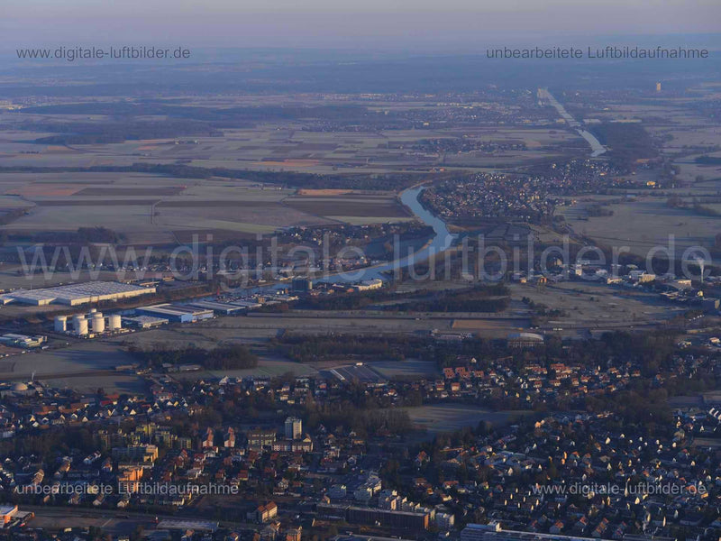 Luftaufnahme Hafen in Fürth | Mittelfranken, Bayern
