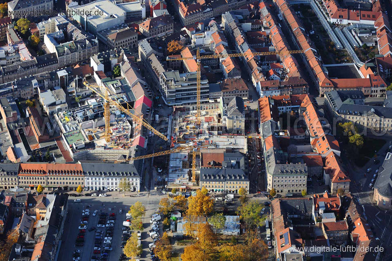 Luftaufnahme Hallstraße in Fürth | Mittelfranken, Bayern