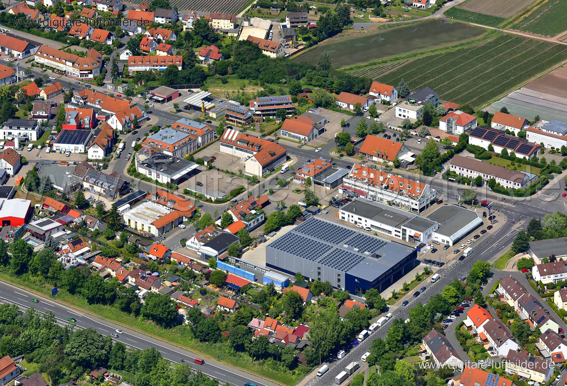 Luftaufnahme Hans-Vogel-Straße in Fürth | Mittelfranken, Bayern