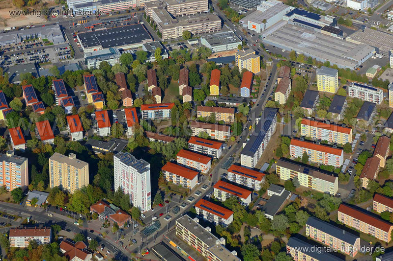 Luftaufnahme Hardhöhe in Fürth | Mittelfranken, Bayern