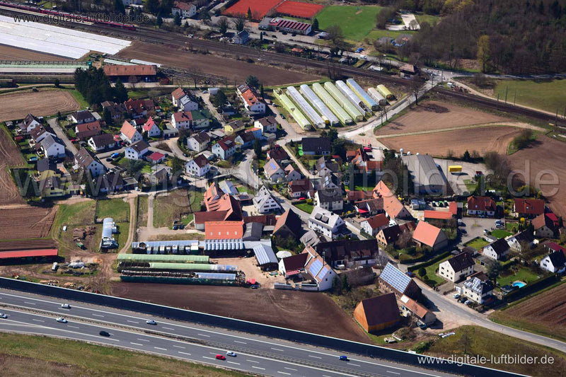 Luftaufnahme Herboldshof in Fürth | Mittelfranken, Bayern