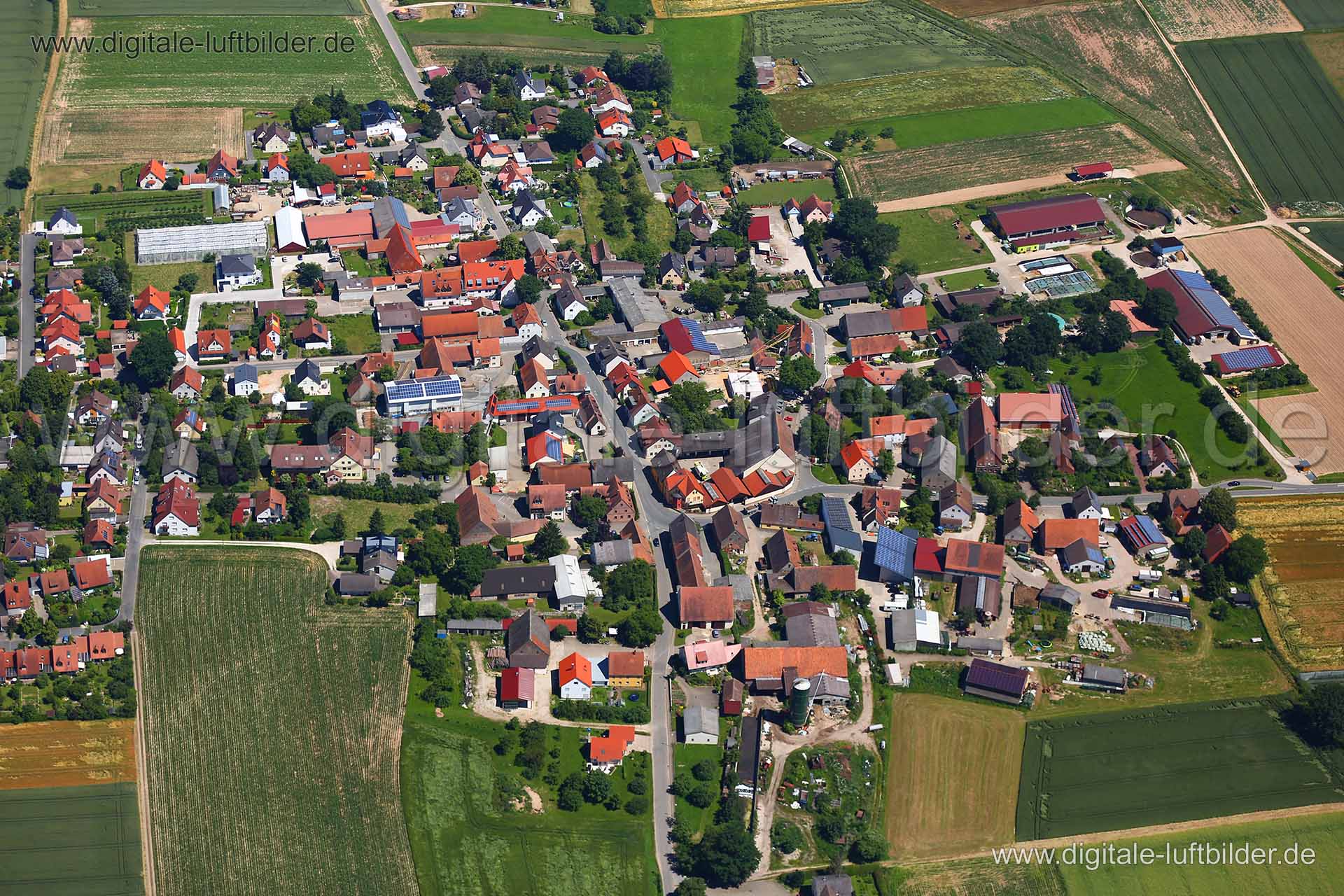 Luftaufnahme Hüttendorf in Fürth | Mittelfranken, Bayern