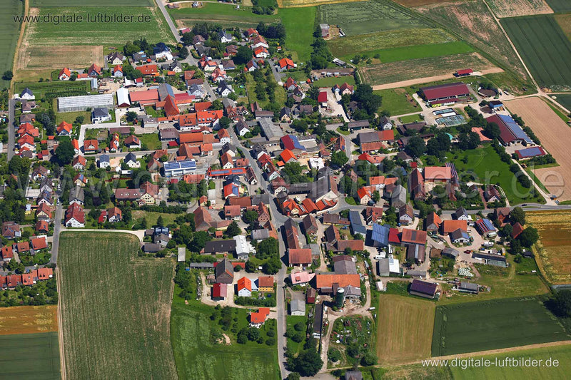 Luftaufnahme Hüttendorf in Fürth | Mittelfranken, Bayern
