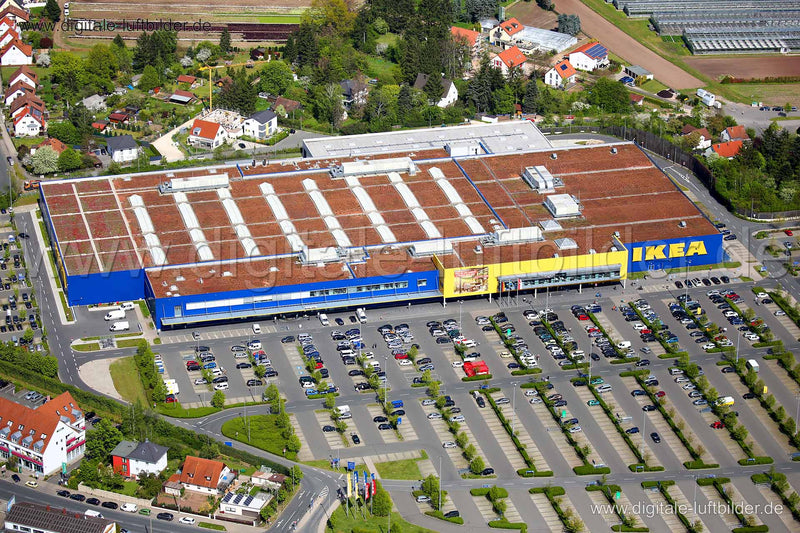 Luftaufnahme Ikea in Fürth | Mittelfranken, Bayern