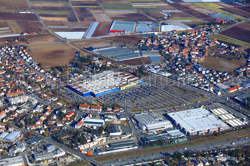Luftaufnahme Ikea in Fürth | Mittelfranken, Bayern