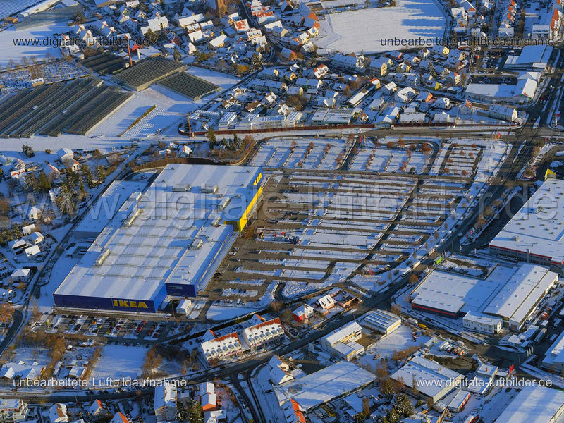 Luftaufnahme IKEA in Fürth | Mittelfranken, Bayern
