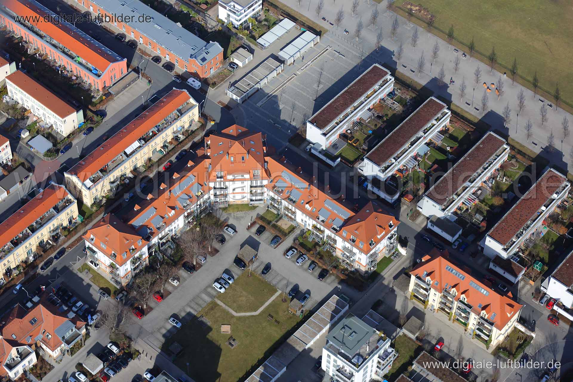 Luftaufnahme Isaak-Loewi-Straße in Fürth | Mittelfranken, Bayern