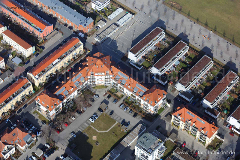 Luftaufnahme Isaak-Loewi-Straße in Fürth | Mittelfranken, Bayern