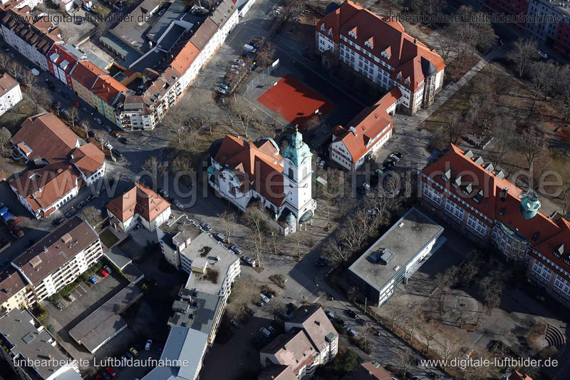 Luftaufnahme Kaiserstraße in Fürth | Mittelfranken, Bayern