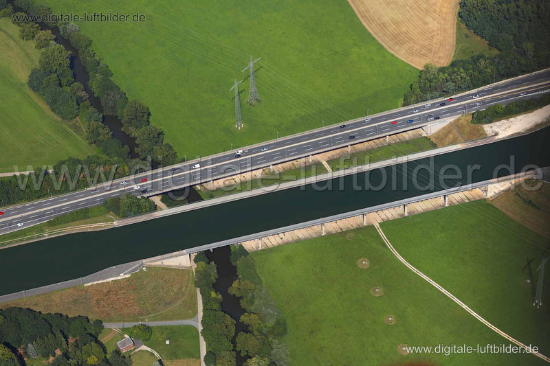 Luftaufnahme Kanalbrücke bei Fürth in Fürth | Mittelfranken, Bayern