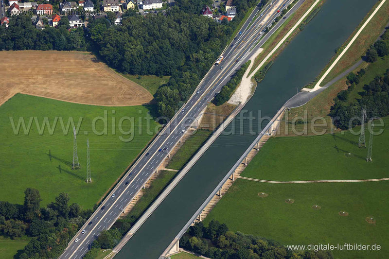 Luftaufnahme Kanalbrücke bei Fürth in Fürth | Mittelfranken, Bayern