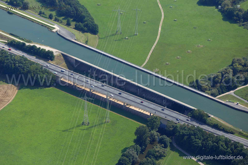 Luftaufnahme Kanalbrücke bei Fürth in Fürth | Mittelfranken, Bayern