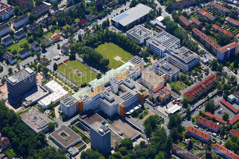 Luftaufnahme Klinikum Fürth in Fürth | Mittelfranken, Bayern