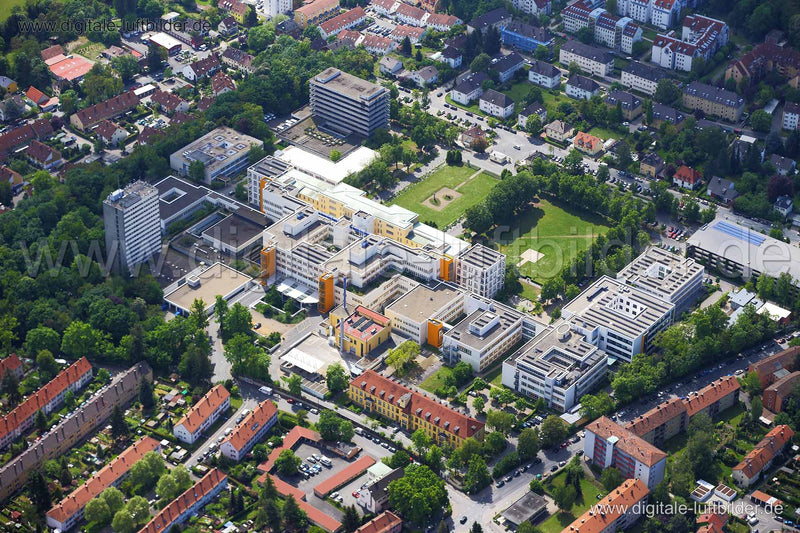 Luftaufnahme Klinikum Fürth in Fürth | Mittelfranken, Bayern