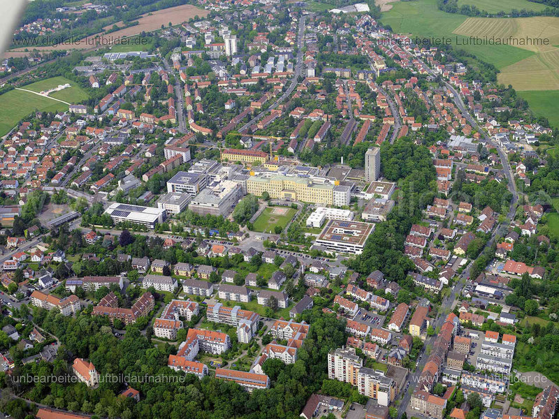 Luftaufnahme Klinikum Fürth in Fürth | Mittelfranken, Bayern