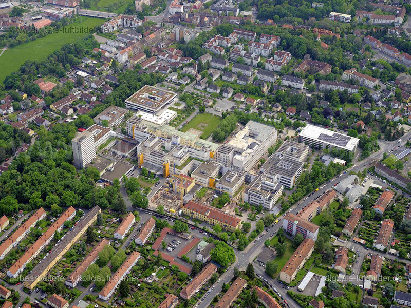Luftaufnahme Klinikum Fürth in Fürth | Mittelfranken, Bayern