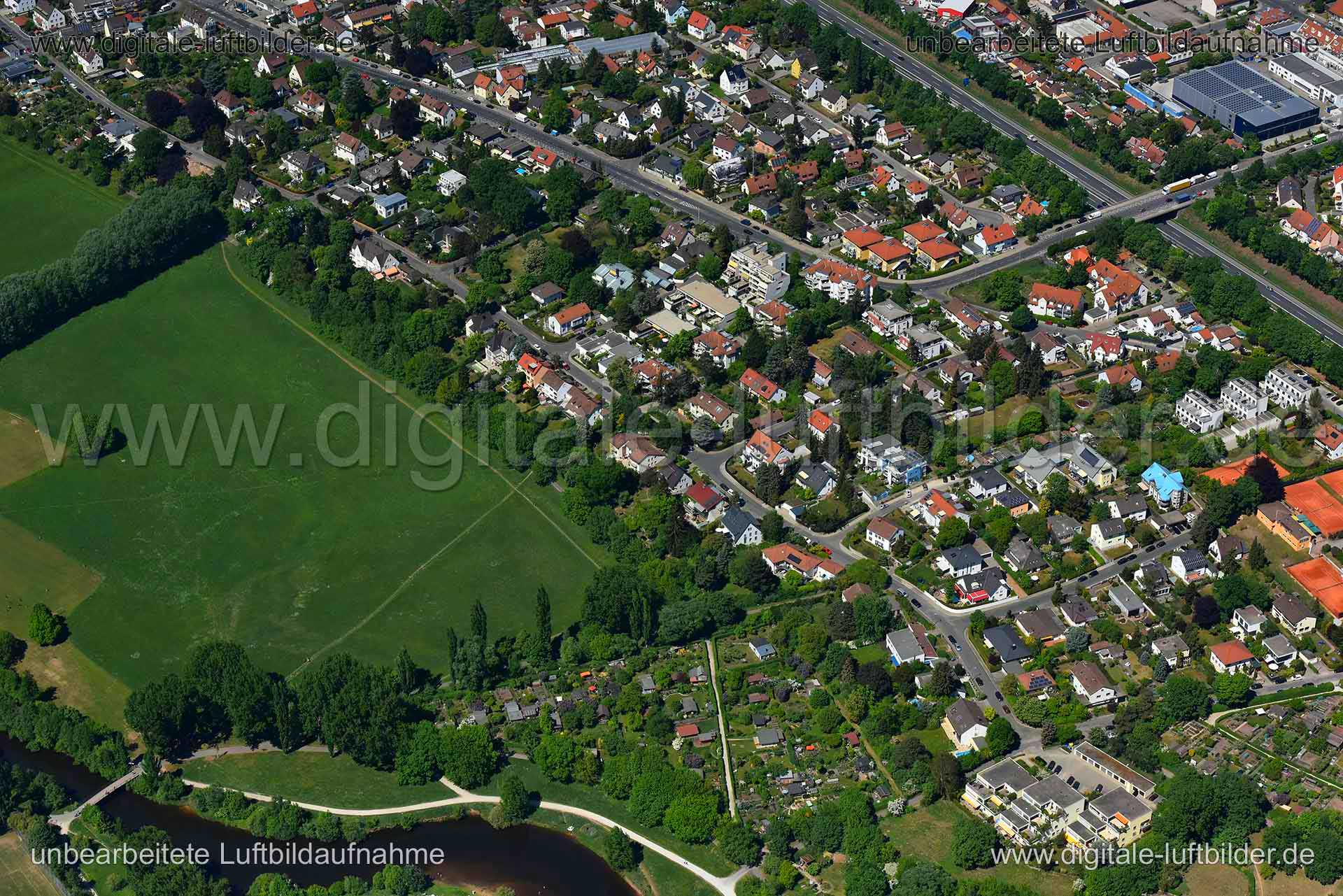 Luftaufnahme Kutzerstraße in Fürth | Mittelfranken, Bayern