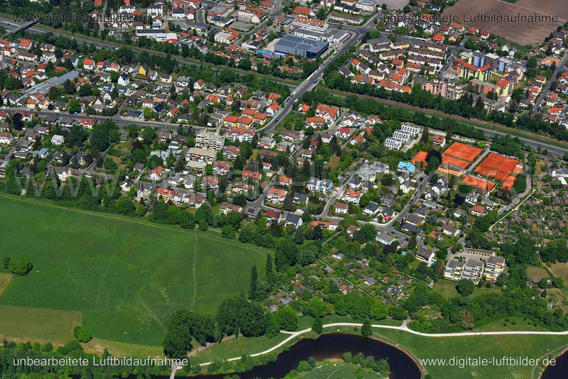 Luftaufnahme Kutzerstraße in Fürth | Mittelfranken, Bayern