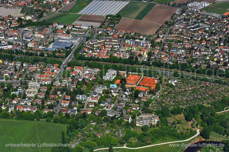Luftaufnahme Kutzerstraße in Fürth | Mittelfranken, Bayern